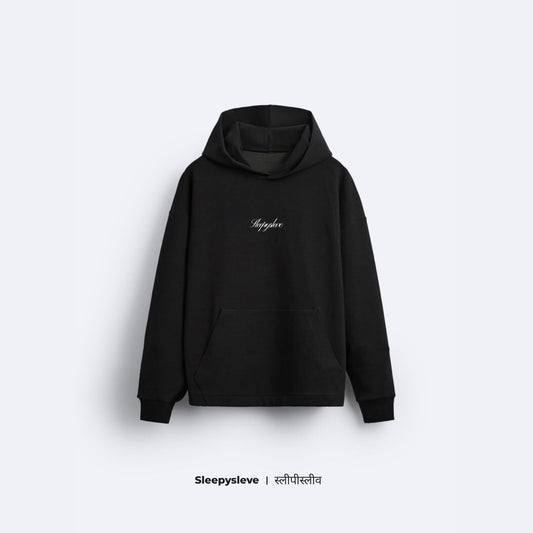 Black Oversized Hoodie