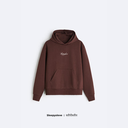 ChocolateBrown Oversized Hoodie